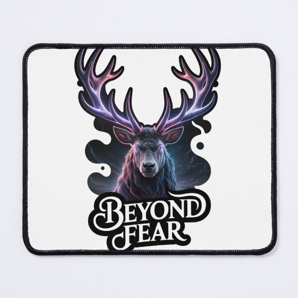 Item preview, Beyond Fear Celestial Stag Fantasy Sticker designed and sold by SurajDesigns.