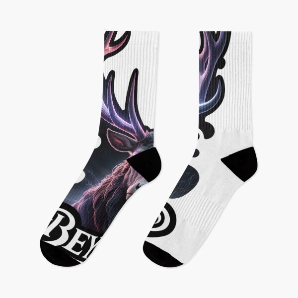 Item preview, Beyond Fear Celestial Stag Fantasy Sticker designed and sold by SurajDesigns.