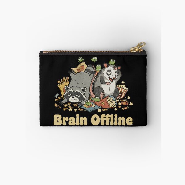 Item preview, Funny Dumb Best Friends Raccoon and Opossum Shirt – No Thoughts Meme Tee designed and sold by ZyxDes.