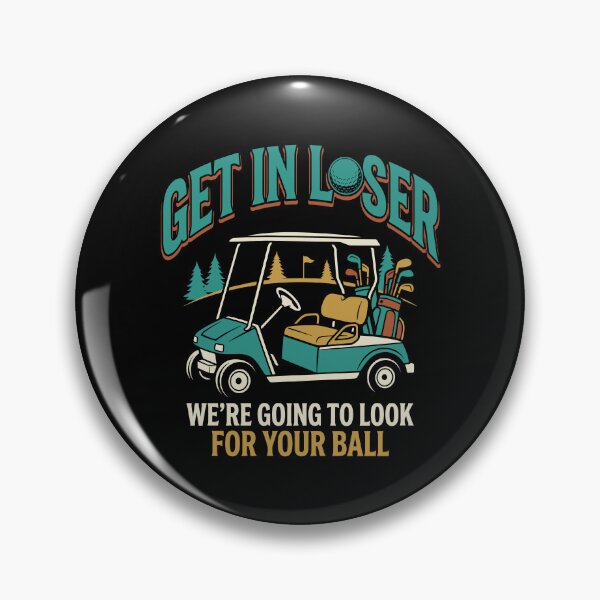 Item preview, Funny Retro Golf Cart Ball Finder Golfer Gift designed and sold by KroghDs.