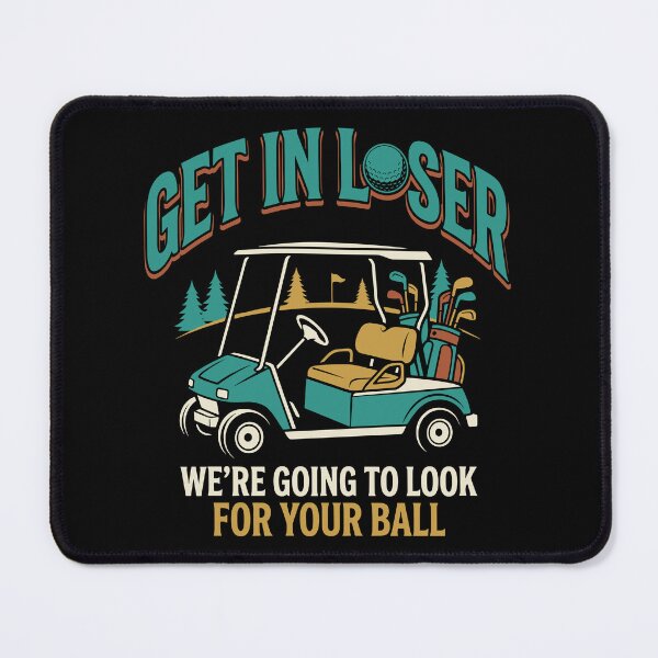 Item preview, Funny Retro Golf Cart Ball Finder Golfer Gift designed and sold by KroghDs.