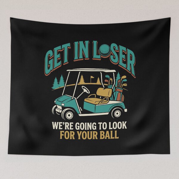 Item preview, Funny Retro Golf Cart Ball Finder Golfer Gift designed and sold by KroghDs.