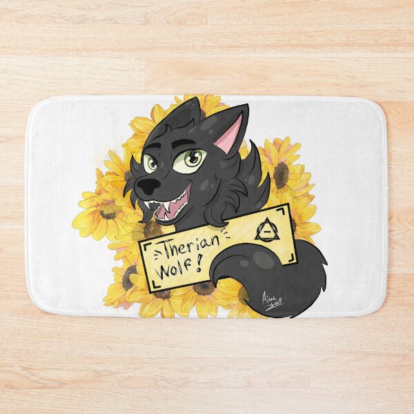 Item preview, therian black wolf designed and sold by aisuloup.