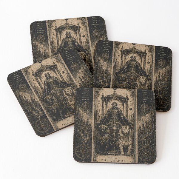Item preview, Gothic Chariot Tarot Dark Victory designed and sold by ZetaDream.