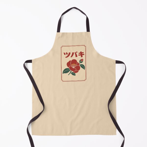 Item preview, Retro Japanese Tsubaki Camellia Floral Design designed and sold by AbsoluteMotif.
