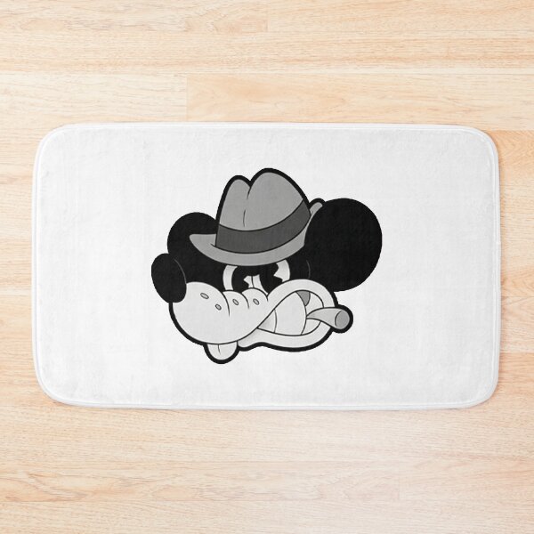 Item preview, MOUSE PI FOR HIRE JACK PEPPER ICON (OLD TIMEY RUBBERHOSE CARTOON NOIR INDIE VIDEO GAME) designed and sold by Python Designs .
