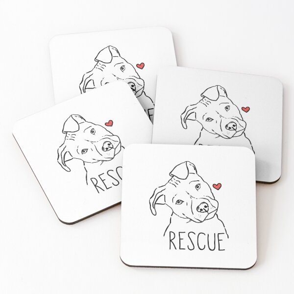 Item preview, Pitbull Rescue, Pittie Head Tilt, Pittie Rescue, Pitbull Puppy designed and sold by OlyvieArt.