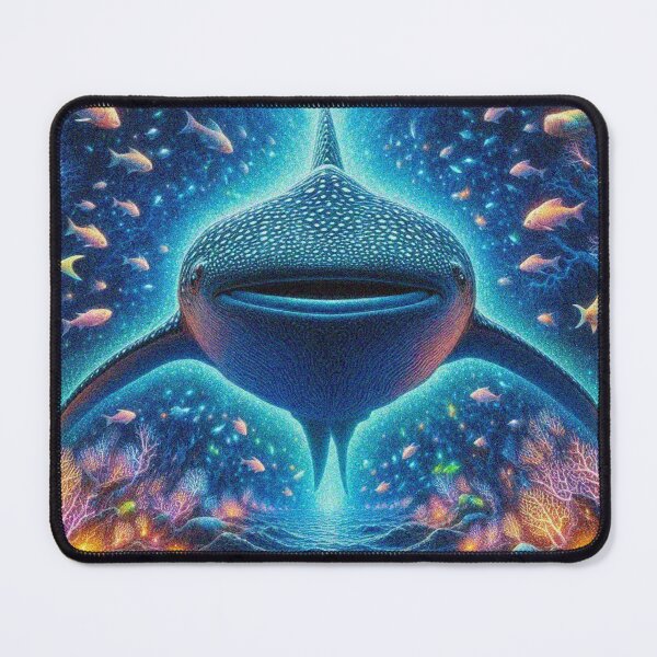 Item preview, Whale Shark Art – Cute Aesthetic Ocean Design | Marine Life Sea Animal Gift designed and sold by Illuministique.