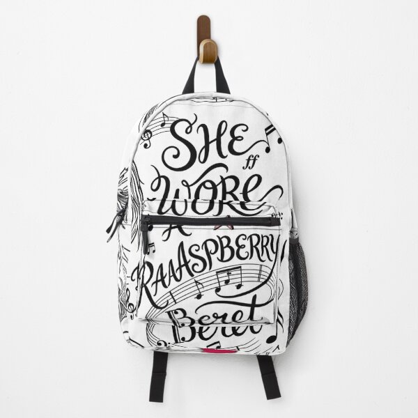 Item preview, Raspberry Beret Musical Lyric Girl Illustration designed and sold by KabronX.