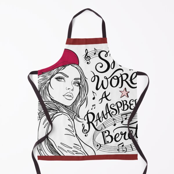 Item preview, Raspberry Beret Musical Lyric Girl Illustration designed and sold by KabronX.