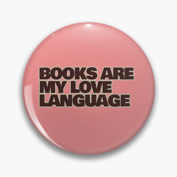 Item preview, Books Are My Love Language – Funny Book Lover Quote designed and sold by hhells.