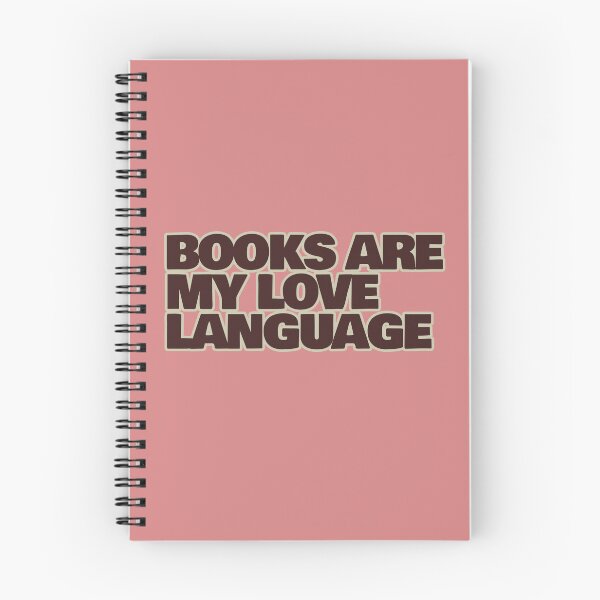 Item preview, Books Are My Love Language – Funny Book Lover Quote designed and sold by hhells.