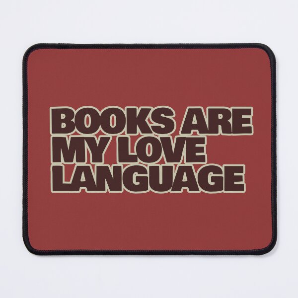 Item preview, Books Are My Love Language – Funny Book Lover Quote designed and sold by hhells.