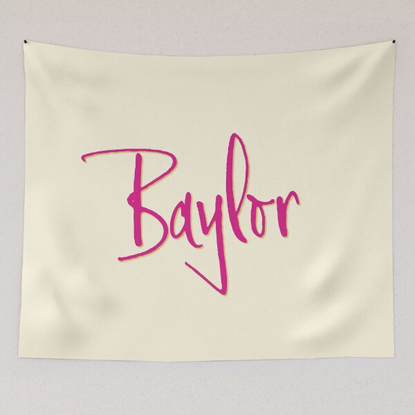 Item preview, BAYLOR personalized type design designed and sold by CharlottePlaceArt.