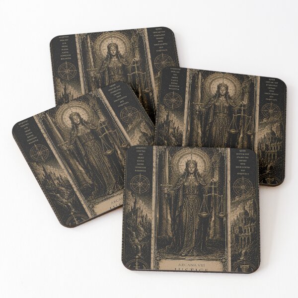 Item preview, Gothic Justice Tarot Balanced Truth designed and sold by ZetaDream.