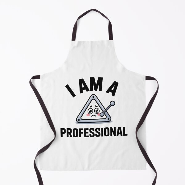 Item preview, Cute Musician Humor Orchestra Triangle Art designed and sold by Mr-wow.