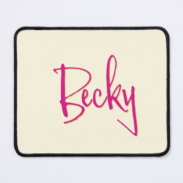 Item preview, BECKY personalized type design designed and sold by CharlottePlaceArt.
