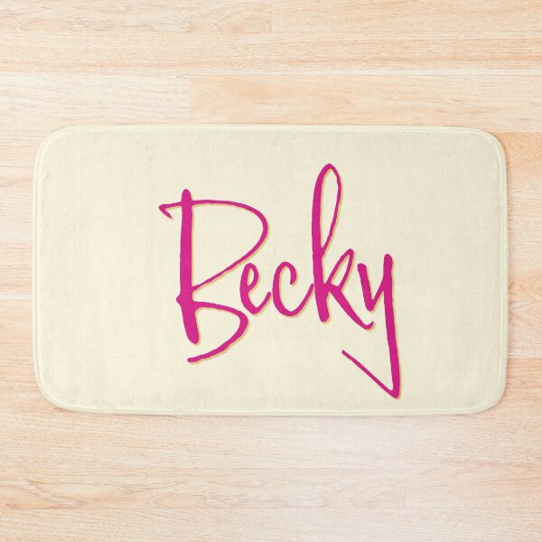 Item preview, BECKY personalized type design designed and sold by CharlottePlaceArt.