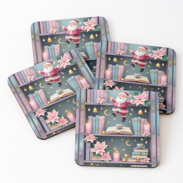 Item preview, Magical Christmas Bookshelf with Santa Charm  designed and sold by BriSher.