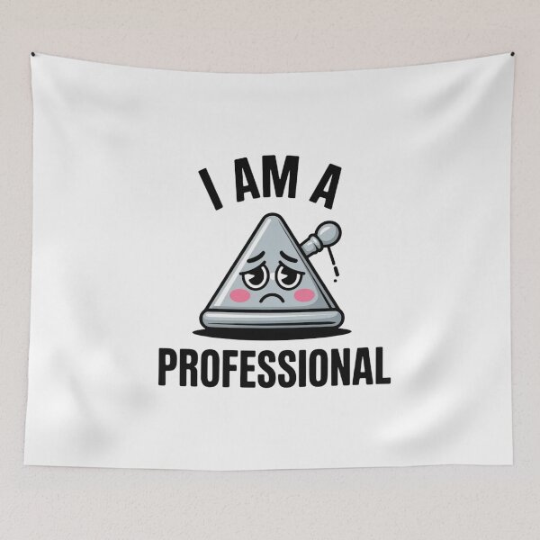 Item preview, Professional Triangle Funny Band Geek T-Shirt Decal designed and sold by Mr-wow.