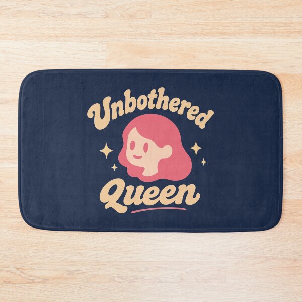 Item preview, Unbothered Queen Retro Cute Girl Aesthetic designed and sold by AbsoluteMotif.