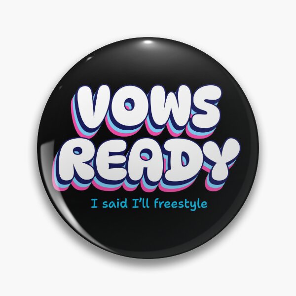Item preview, vows ready, I said I´ll freestyle designed and sold by GlimmerAura.