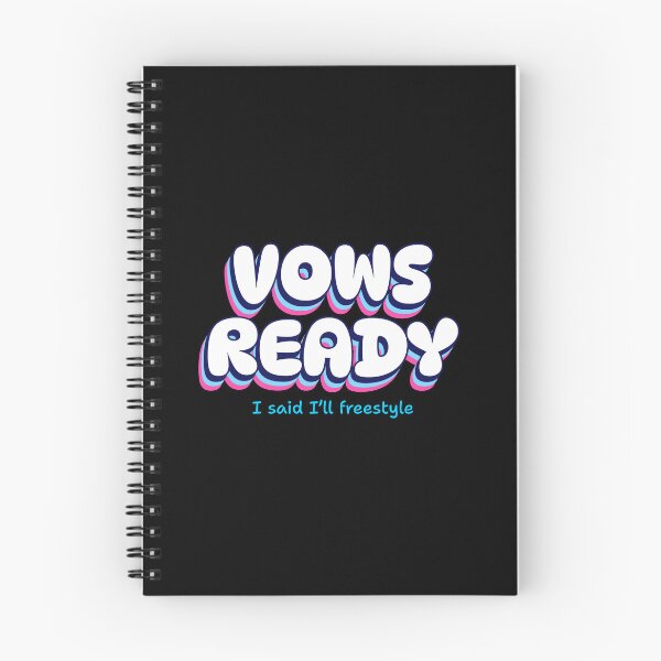 Item preview, vows ready, I said I´ll freestyle designed and sold by GlimmerAura.