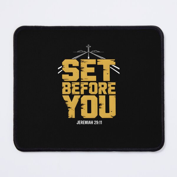 Item preview, Set Before You - Jeremiah 29:11 Faith Based Graphic Tee designed and sold by ForgedByFaith.