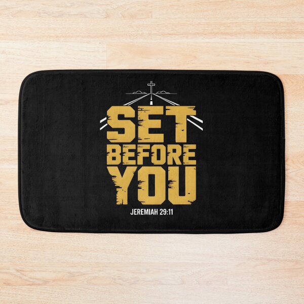 Item preview, Set Before You - Jeremiah 29:11 Faith Based Graphic Tee designed and sold by ForgedByFaith.