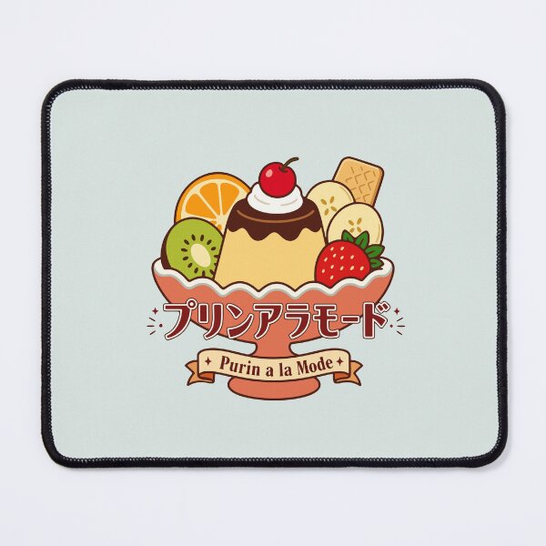Item preview, Kawaii Purin A La Mode Retro Japanese Dessert designed and sold by AbsoluteMotif.