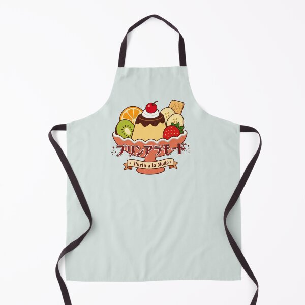 Item preview, Kawaii Purin A La Mode Retro Japanese Dessert designed and sold by AbsoluteMotif.