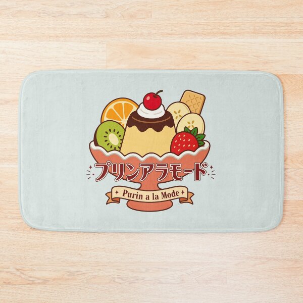 Item preview, Kawaii Purin A La Mode Retro Japanese Dessert designed and sold by AbsoluteMotif.