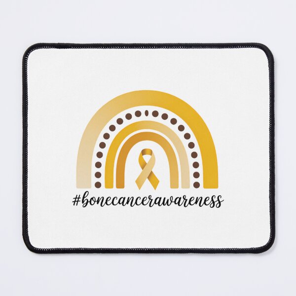 Item preview, Bone Cancer Awareness Yellow Ribbon designed and sold by sailorjessiArt.