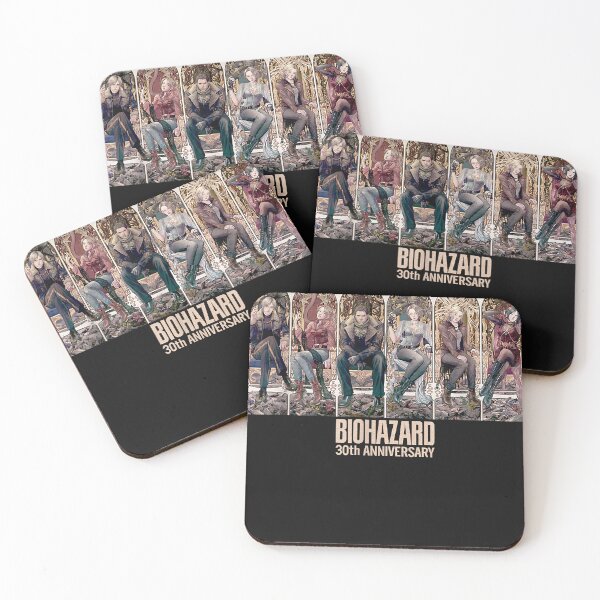 Item preview, Resident Evil 30Th Anniversary Key Art Fp T Shirt designed and sold by mytvtoday2020.