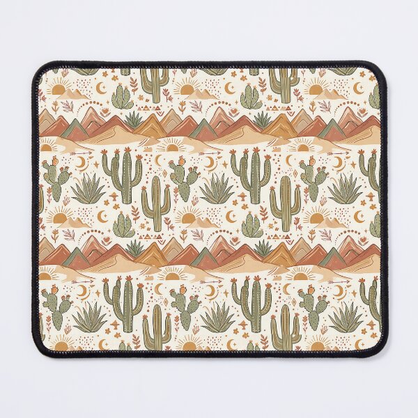 Item preview, Desert Cactus Landscape Southwestern Art Boho Nature designed and sold by SplashTastic.