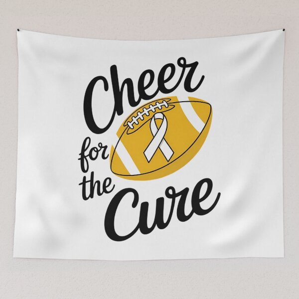 Item preview, Bone Cancer Awareness Yellow Ribbon designed and sold by sailorjessiArt.