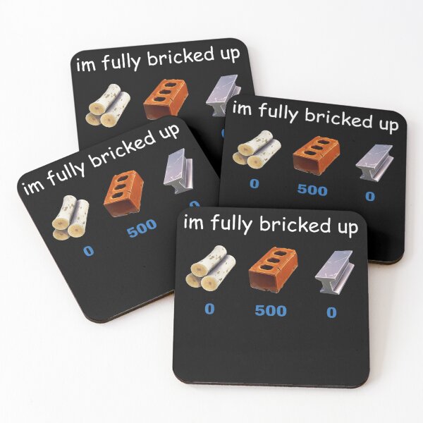 Item preview, Im fully bricked up funny gamer meme gen Z slang  designed and sold by CAnastazyshop.