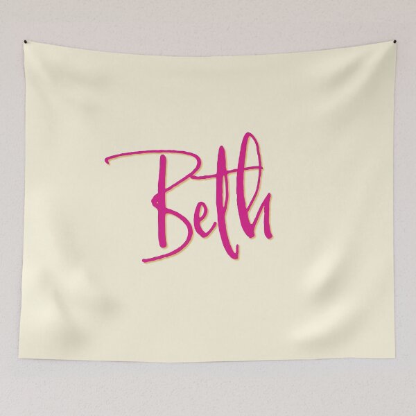 Item preview, BETH personalized type design designed and sold by CharlottePlaceArt.