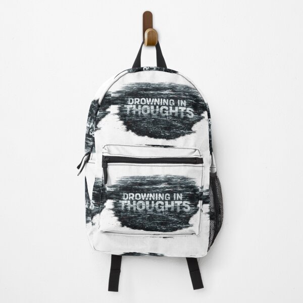 Item preview, DROWNING IN THOUGHTS – distorted psychological aesthetic design designed and sold by VertigoState.