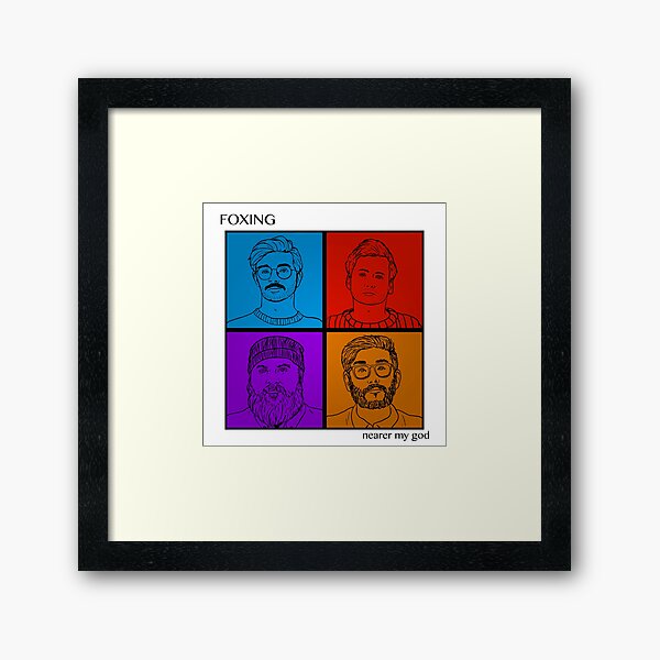 Foxing Nearer My God Framed Art Print