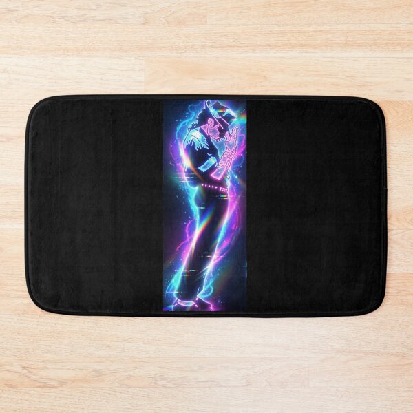 Item preview, MJ Dance King Neon Glow Energy Pose Art designed and sold by ExploreAura Studio.