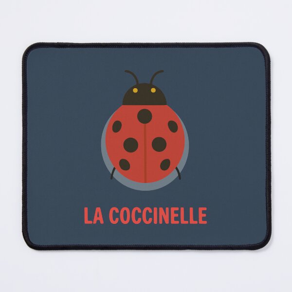 Item preview, La Coccinelle Minimal Ladybug Retro Illustration designed and sold by AbsoluteMotif.