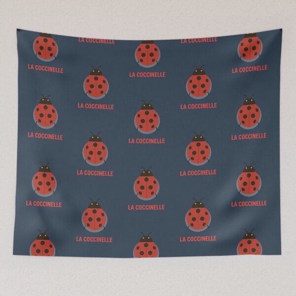Item preview, La Coccinelle Minimal Ladybug Retro Illustration designed and sold by AbsoluteMotif.