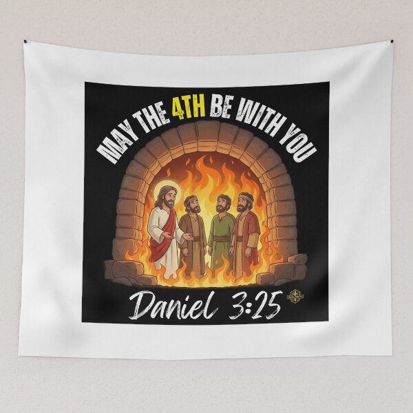 Item preview, May the 4th be with you! Daniel 3:25 designed and sold by UnboundFull.