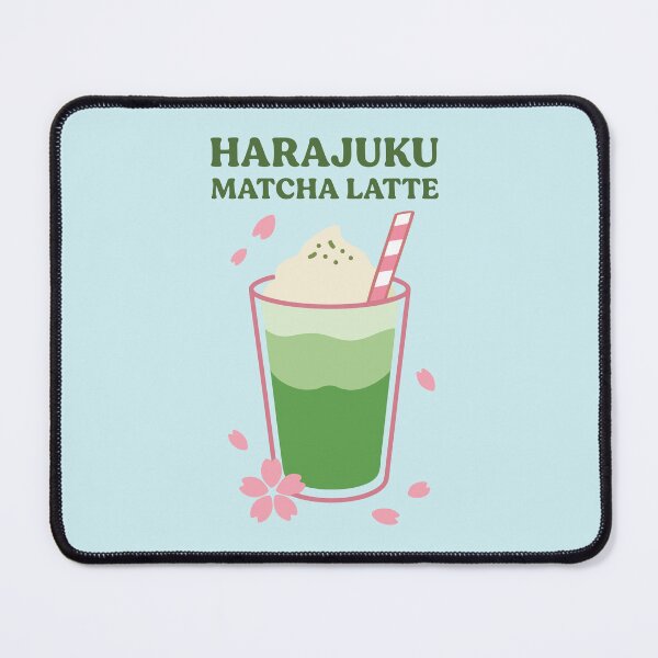 Item preview, Harajuku Matcha Latte Kawaii Japanese Cafe Art designed and sold by AbsoluteMotif.