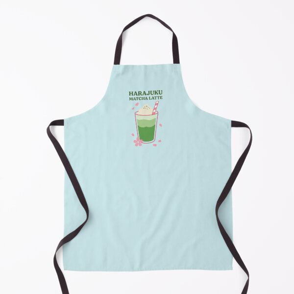 Item preview, Harajuku Matcha Latte Kawaii Japanese Cafe Art designed and sold by AbsoluteMotif.