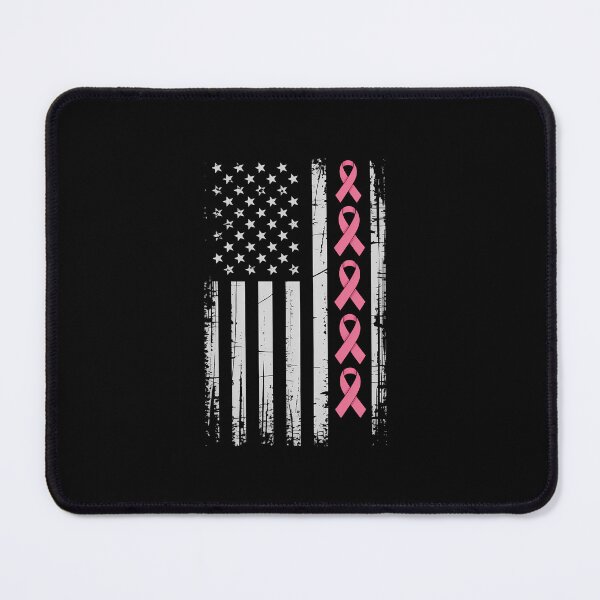 Item preview, Breast Cancer American Flag Breast Cancer Awareness designed and sold by SapfireStuArt.