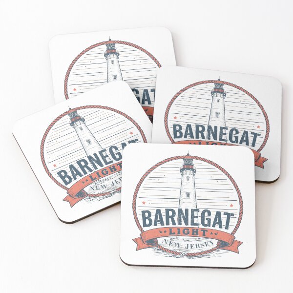 Item preview, Barnegat Light New Jersey Vintage Lighthouse Travel T-Shirt Design designed and sold by Kavya Art.