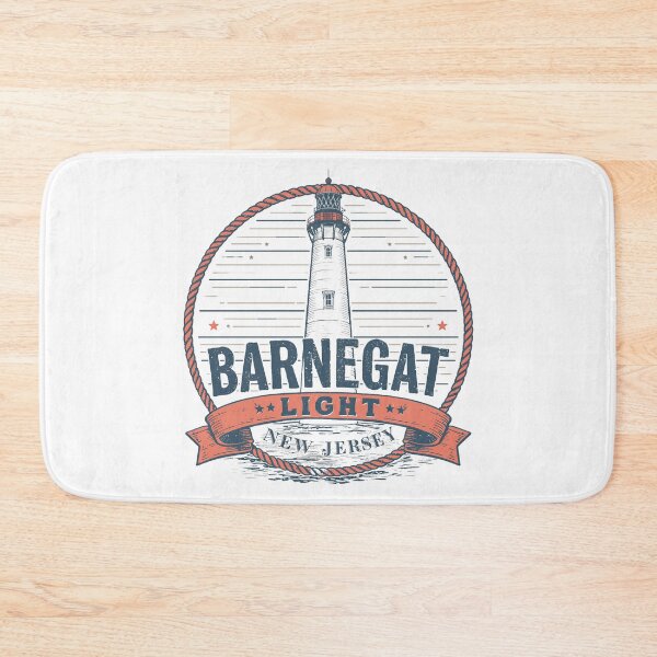 Item preview, Barnegat Light New Jersey Vintage Lighthouse Travel T-Shirt Design designed and sold by Kavya Art.