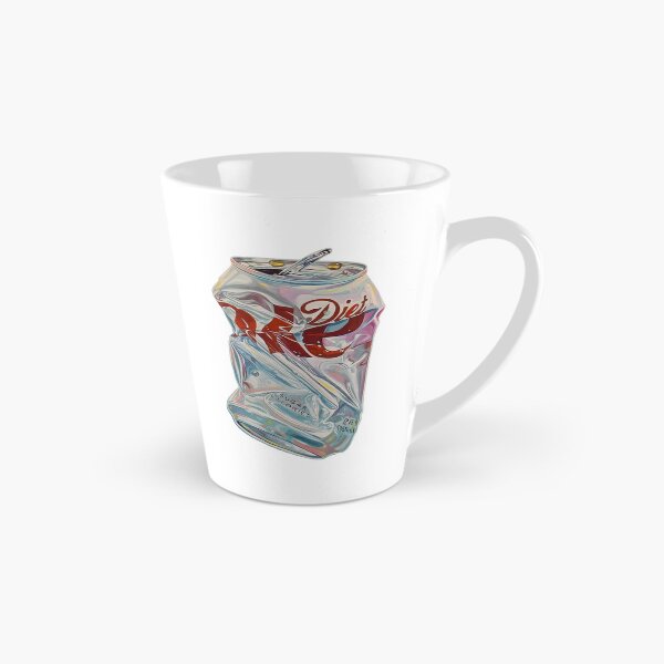 Item preview, Crushed Coke Diet Can 90s Grunge Still Life Art designed and sold by Mustangana.